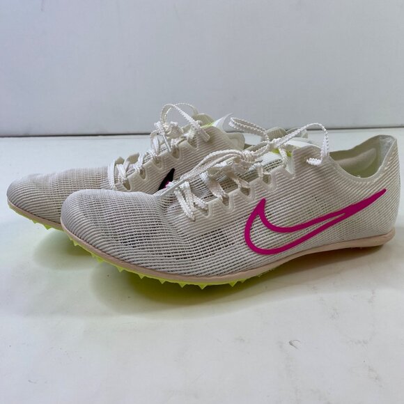 Nike Mens Zoom Mamba 6 Track Distance Spikes DR2733-101 White Size 9.5 - Picture 7 of 7